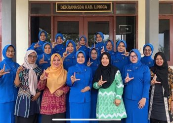 Promosi Kerajinan Daerah oleh Dekranasda Lingga melalui Kunjungan Jalasenastri