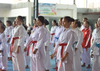 Pelajar SD dan SMP Sederajat Ikuti O2SN Karate Batam, FORKI Dukung Pembinaan Atlet Muda