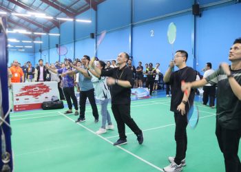 Pekan Olahraga Astra Group Batam Dimulai dengan Badminton