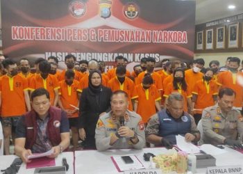 Polda Kepri Ungkap 26 Kasus Narkoba dengan 39 Tersangka Termasuk Dua WNA