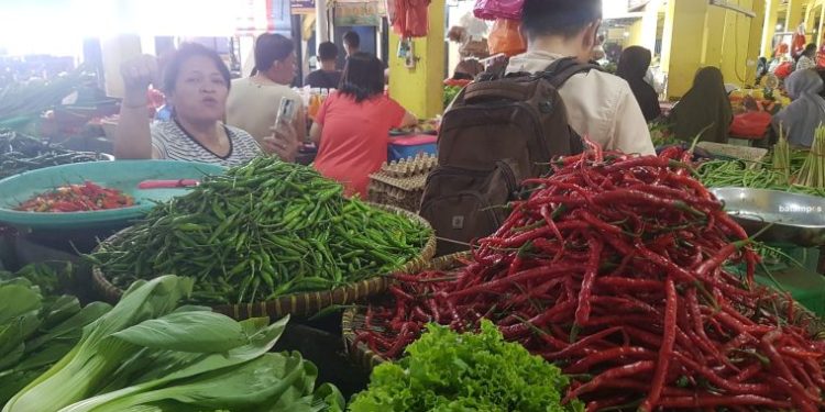 Harga Bawang Naik di Karimun, Suasana Pasar Sepi Pembeli