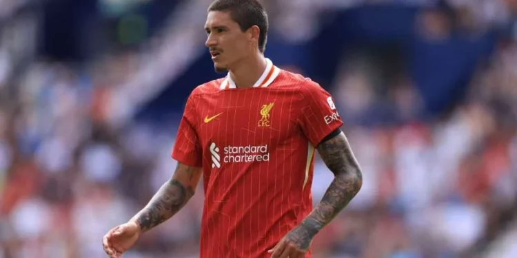 Darwin Nunez Hattrick dalam 14 Menit saat Liverpool Kalahkan Stoke 5-0