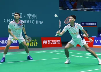 Duet Fajar dan Fikri Tembus Semifinal China Open 2025 Setelah Jinakkan Ganda Putra Terbaik Dunia