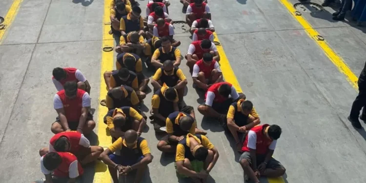 100 Napi Berisiko Tinggi Selesai Dipindahkan ke Nusakambangan