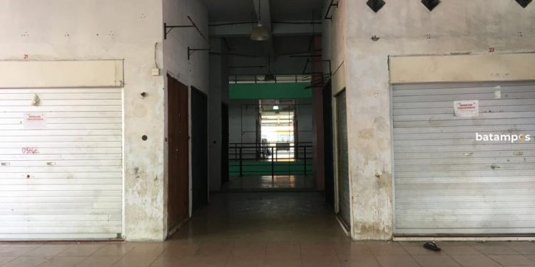 Kios Buka di Lantai 2 Pasar Puan Maimun Kepri Hanya Satu