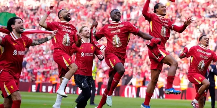Prediksi Peluang Juara Tim Premier League Liverpool Menurut Super Komputer Opta