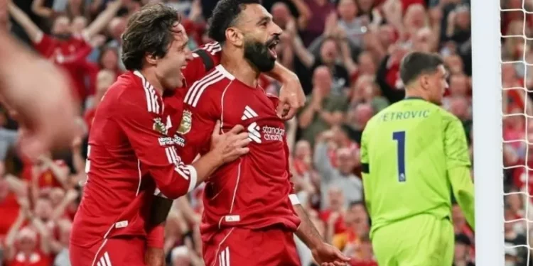 Liverpool Awali Liga Inggris 2025/2026 di Anfield, Kalahkan Bournemouth 4-2