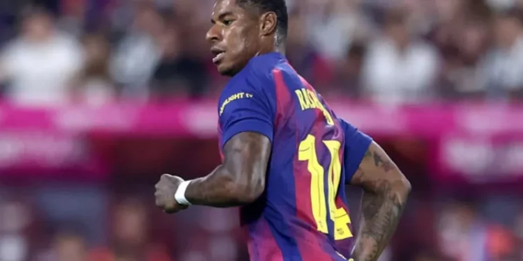 Marcus Rashford Cetak Gol Perdana untuk Barcelona Usai Didepak dari Manchester United