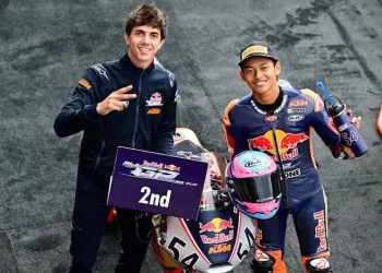 Kado Hari Kemerdekaan dari Pembalap Veda Ega Setelah Sukses Runner-up di Red Bull Rookies Cup