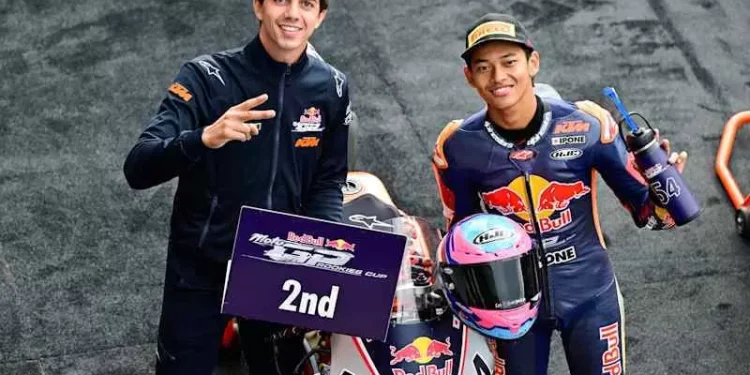Kado Hari Kemerdekaan dari Pembalap Veda Ega Setelah Sukses Runner-up di Red Bull Rookies Cup
