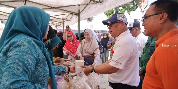Gerakan Pangan Murah Serentak di Kepri Disambut Antusias oleh Warga