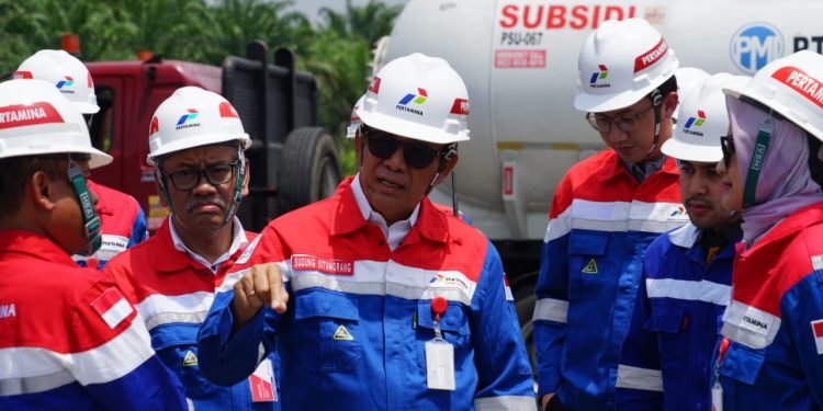 Tinjau Kesiapan Layanan dan Operasional Energi di Sumatera Bagian Utara oleh Komisaris Utama Pertamina Patra Niaga