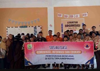 Pelajar Tanjungpinang Belajar Siaga Bencana dengan Keterlibatan Guru