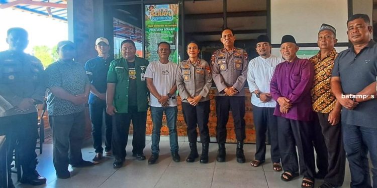 Kapolres Bintan Bertemu Tokoh Agama dan Ojol dengan Pesan Penting