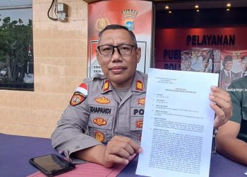 Polisi Tunjuk Tersangka Kasus Penganiayaan Aktivis Lingkungan di Bintan Ini Identitasnya