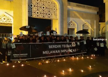 Aksi Kamisan Pertama di Batam, Respati: Dukung Hidup Korban