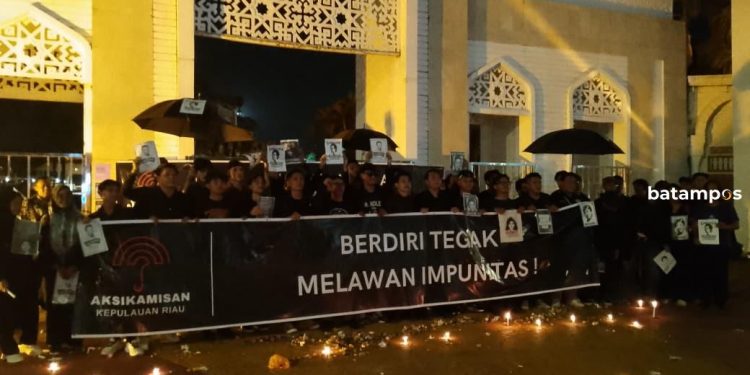 Aksi Kamisan Pertama di Batam, Respati: Dukung Hidup Korban
