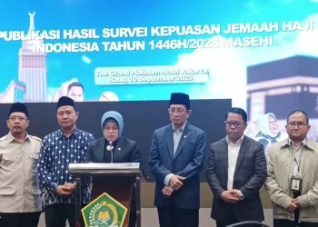 Survei Kepuasan Pelaksanaan Haji 2025 Capai 88,46 Poin, Naik 0,2 dari 2024
