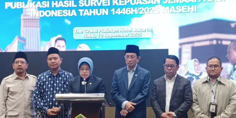Survei Kepuasan Pelaksanaan Haji 2025 Capai 88,46 Poin, Naik 0,2 dari 2024