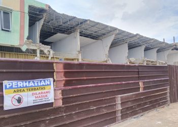 Ruko Devin Premier Tak Diperbaiki, Warga Cemas Akan Roboh Lagi