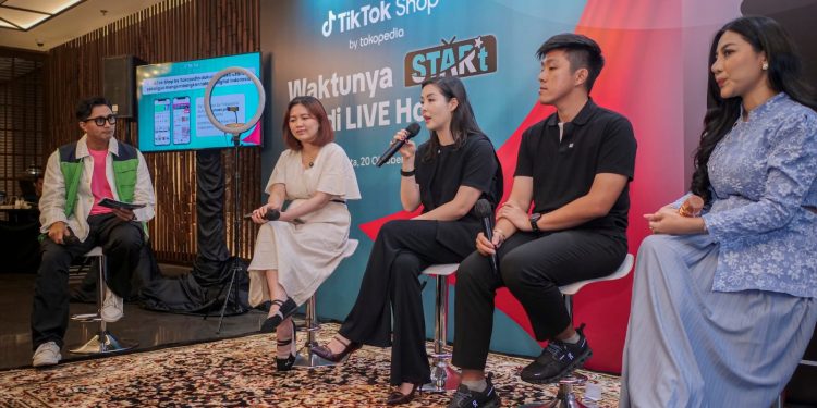 TikTok Shop Lewat WaktunyaSTARt Jawab Tingginya Permintaan Profesi LIVE Host di Indonesia