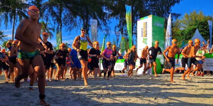 Rekor Peserta Bintan Triathlon 2025 Mendorong Pariwisata naek