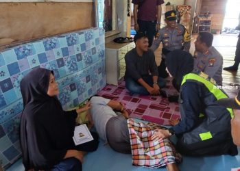 Ketua DPRD dan Kapolres Anambas Bantu Warga Sakit dan Rehab Rumah Tak Layak
