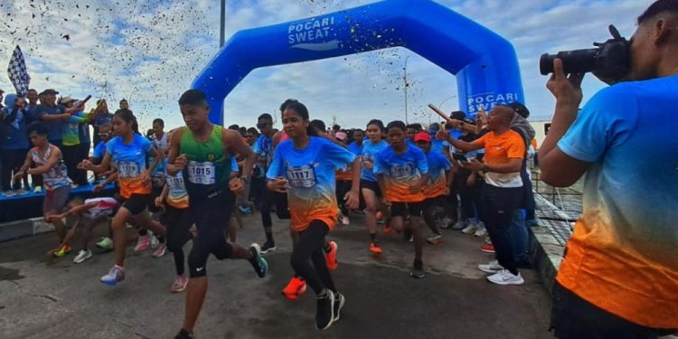 Risma Kiran dan Rezcan Mass Juara Umum Fun 5KitaRun Tanjung Uban 2025 Olahraga