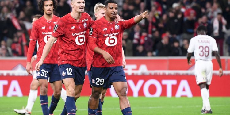 Lille Menang Besar 6-1 Lawan Metz, Calvin Verdonk Hanya Duduk di Bangku Cadangan