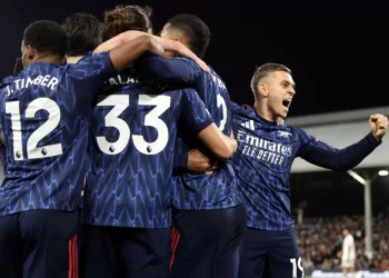 Arsenal Dordak Man City dari Puncak Usai Kemenangan 1-0 atas Fulham