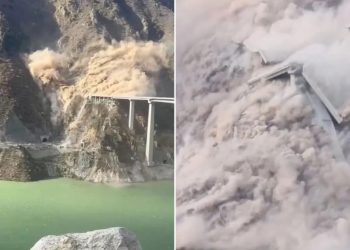 Jembatan di Sichuan Runtuh Akibat Longsor, Jalur ke Tibet Terputus