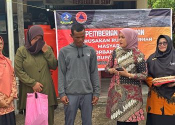 Korban Puting Beliung di Pengudang Menerima Bantuan Rp49 Juta dari Pemerintah Kabupaten