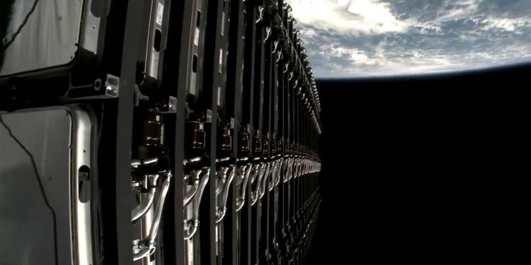 Simulasi Pemblokiran Starlink oleh Tiongkok di Taiwan Menggunakan 2000 Drone Jamming