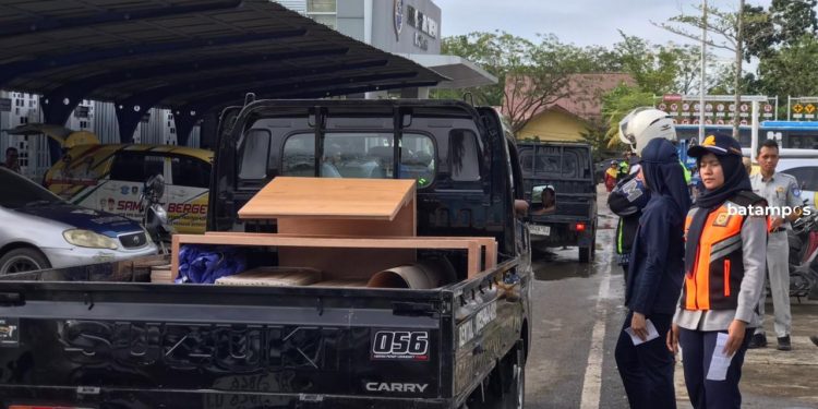 Razia Dishub Batam Fokus Pada Truk ODOL dan Kendaraan dengan KIR Mati
