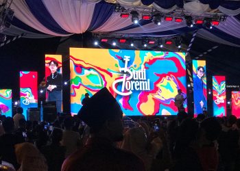 Budi Doremi Menghibur Warga Batam dalam HUT ke-196