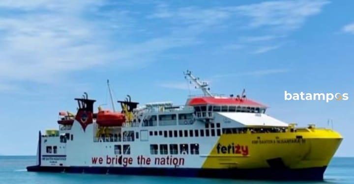 Mulai 2 Januari 2026, KMP Bahtera Nusantara 01 Layani Rute Tanjunguban–Letung Kepri