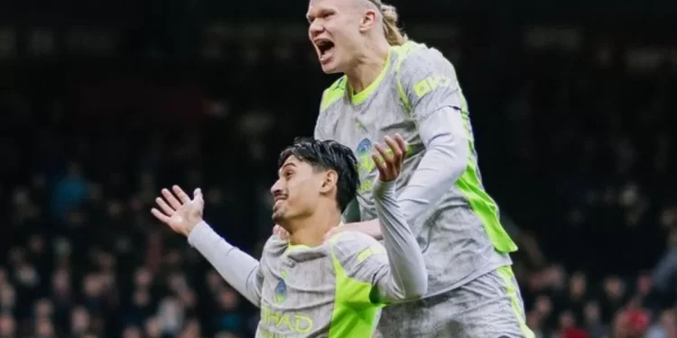 Manchester City Rebut Puncak Klasemen Usai Kalahkan Nottingham Forest 2-1