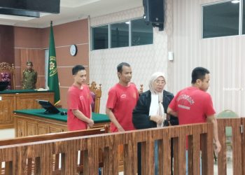Tiga Pengedar Sabu di Bengkong Dijatuhi Hukuman 5 Tahun Penjara