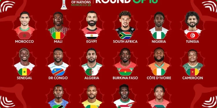 Daftar Negara yang Lolos ke 16 Besar Piala Afrika 2023 Olahraga