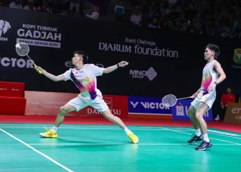 Ganda Putra Junior dan Senior Bertanding di Indonesia Masters 2026 untuk Tiket Semifinal