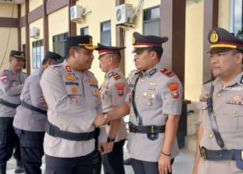 Iptu Dodi Setiawan Dilantik Sebagai Kapolsek Siantan, Pesan untuk Kapolres Anambas