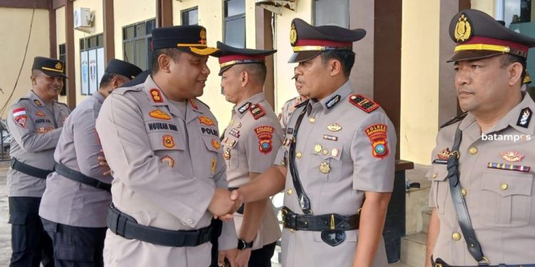 Iptu Dodi Setiawan Dilantik Sebagai Kapolsek Siantan, Pesan untuk Kapolres Anambas