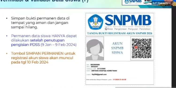 Cara Buat Akun SNPMB 2026 dan Syarat Ikut SNBP serta UTBK-SNBT yang Wajib Diketahui