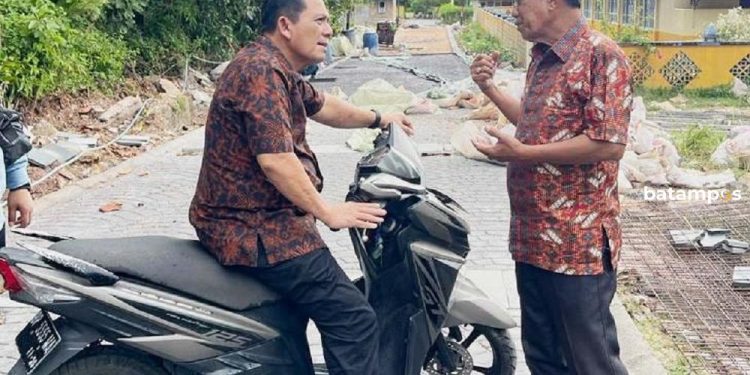 Penataan Jalan di Pulau Penyengat Selesai di Kepri