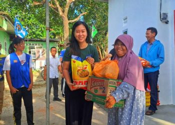 Sambut Imlek 2026, Vihara Dharma Shanti dan PWI Bintan Salurkan Sembako ke Lansia